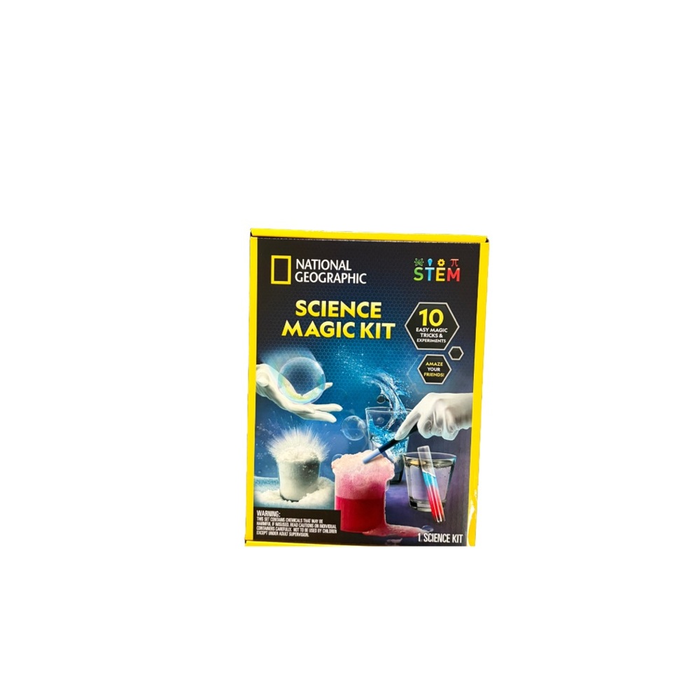 National Geographic Science Magic Kit with Blue and Yellow Accents